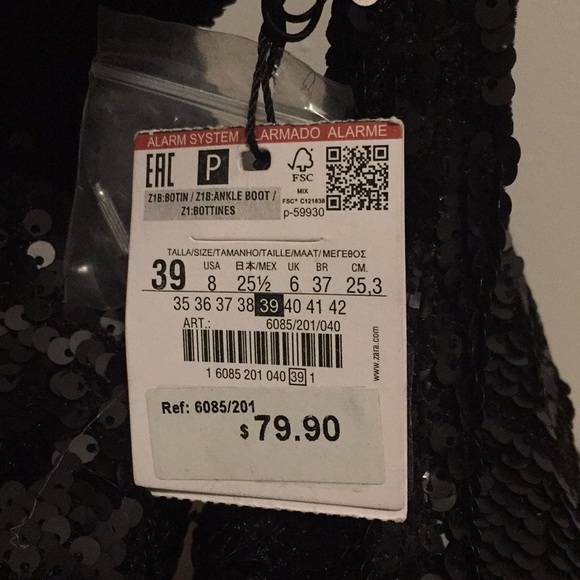 boots zara perles